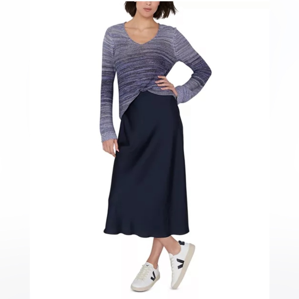 NWT NIC+ZOE Hazy Shades Sweater Size L
